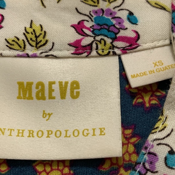 3/$15 Maeve by Anthropologie size XS shirt - Picture 4 of 7